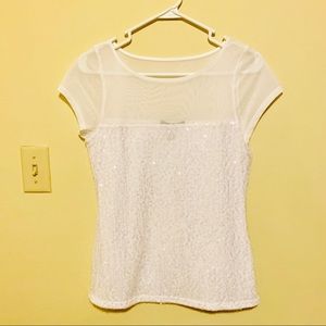 NWT Sequin Blouse